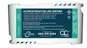 AC Electronics AC25CD700AT2Q LED Driver - Field Select Power/Current